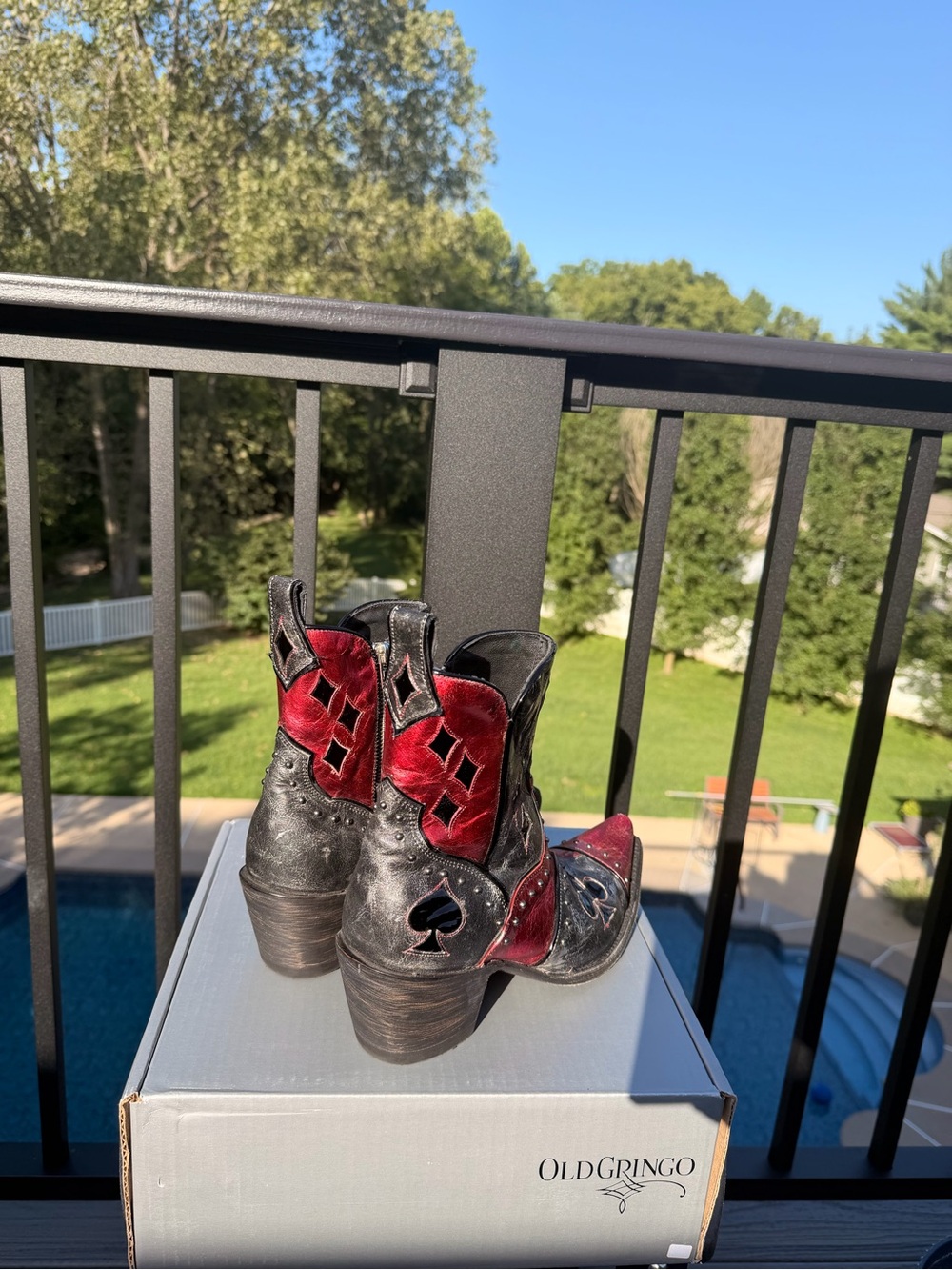 Old Gringo Quinn Boots ♠️♥️♠️ - Picture 4 of 8